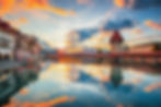 Tramonto a oldtown