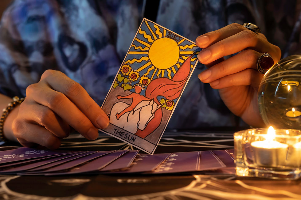 Lectura de cartas del tarot