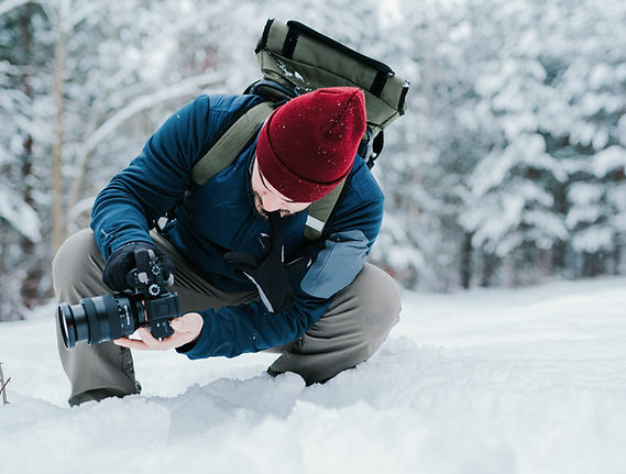 Professional snow photograpy