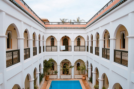 Moroccan Courtyard Pool