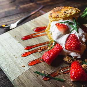 Fresas con Crema