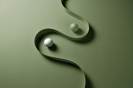 Curved Ribbon Design
