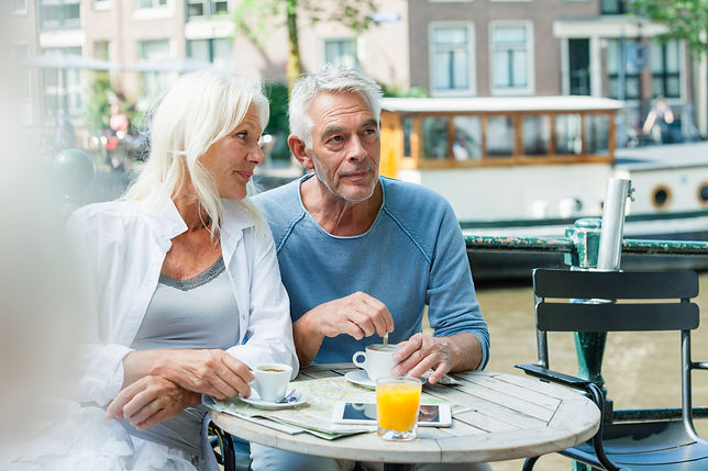 Couple Having Coffee