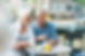 Couple Having Coffee