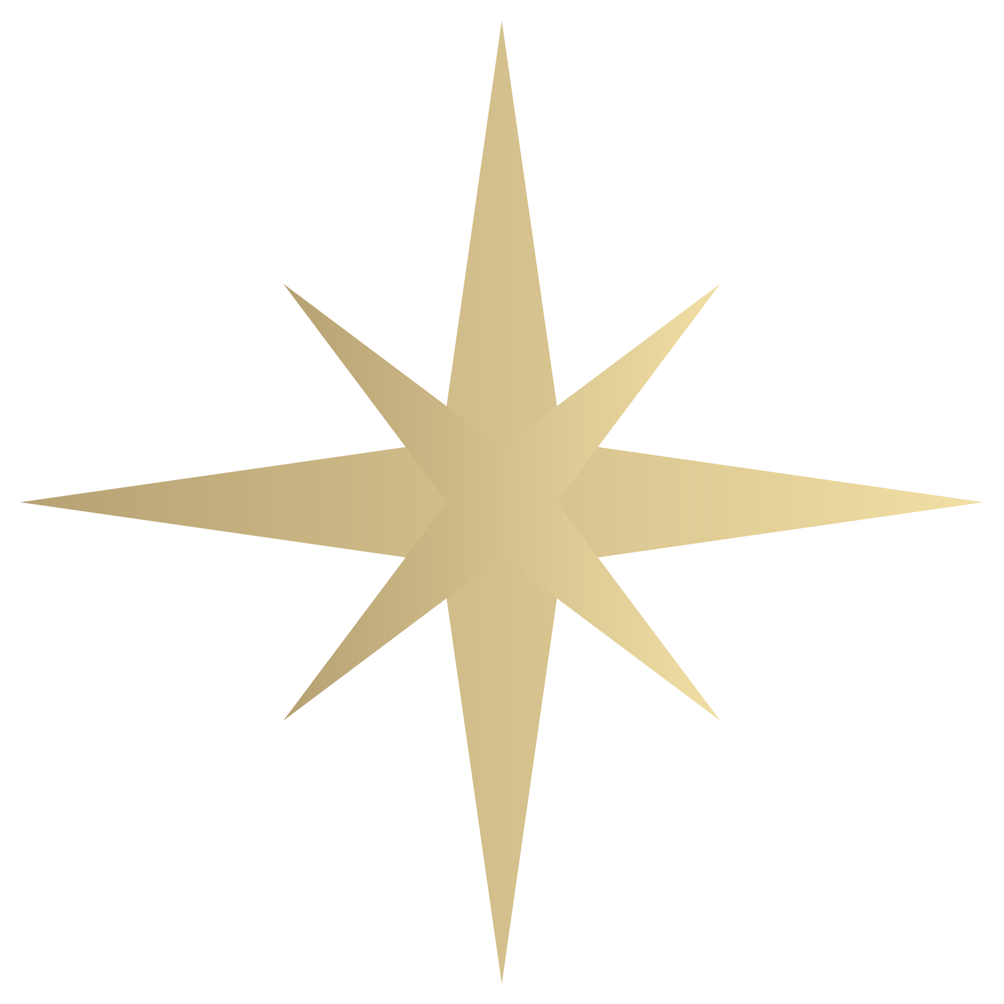Gold Eight-Point Star