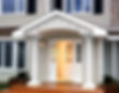 Beautiful and luxurious front of a house