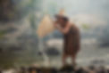 Woman With Fishing Net