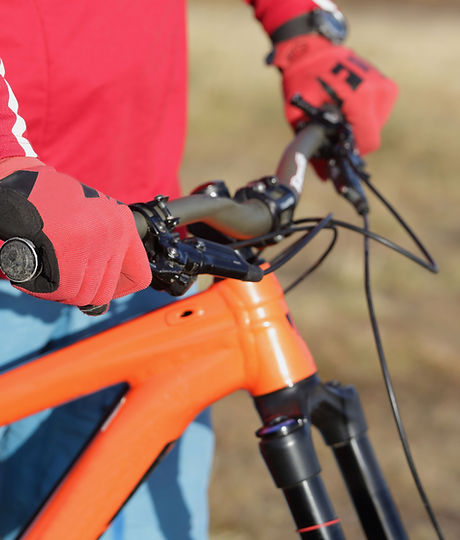 Close-up of Handlebar