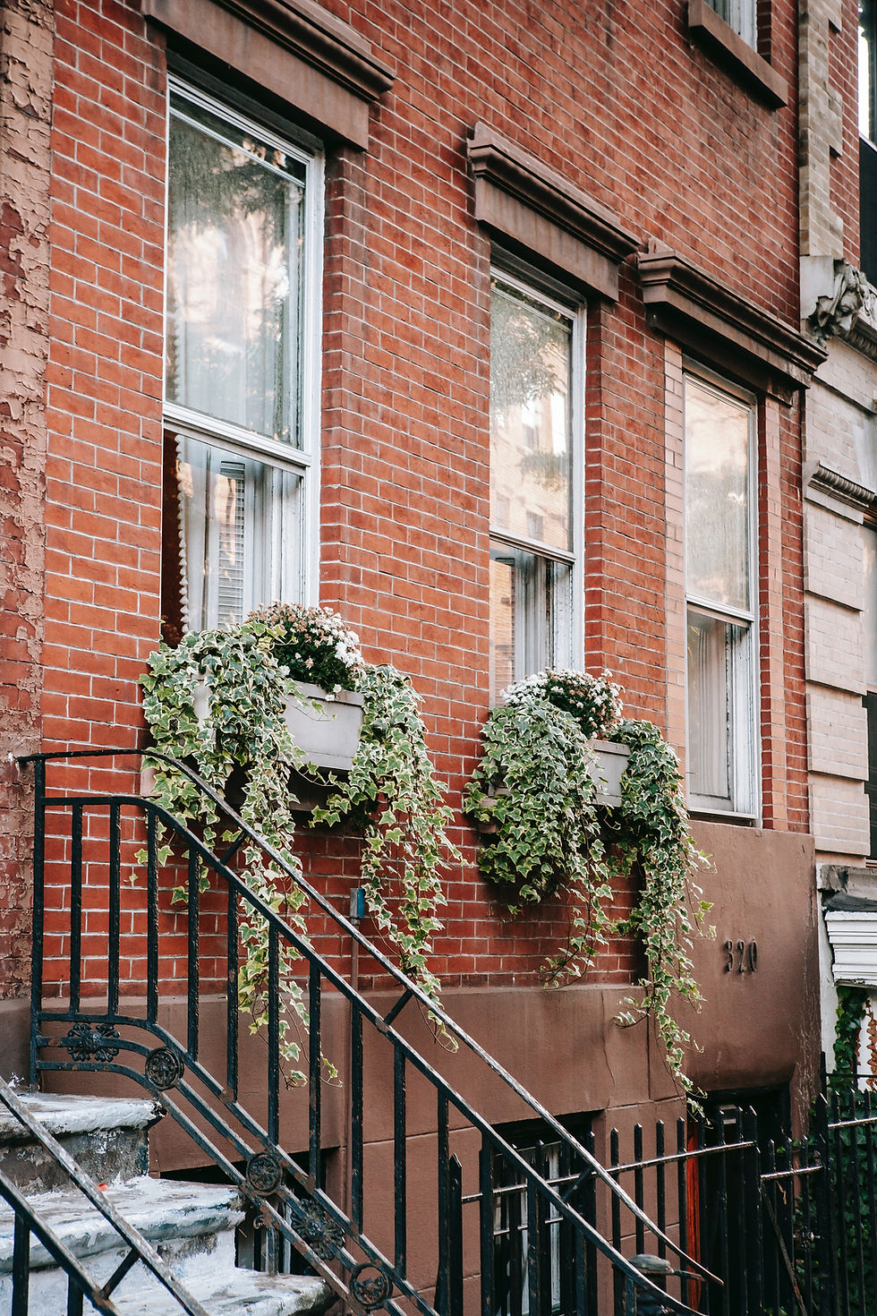 Brick Building Facade