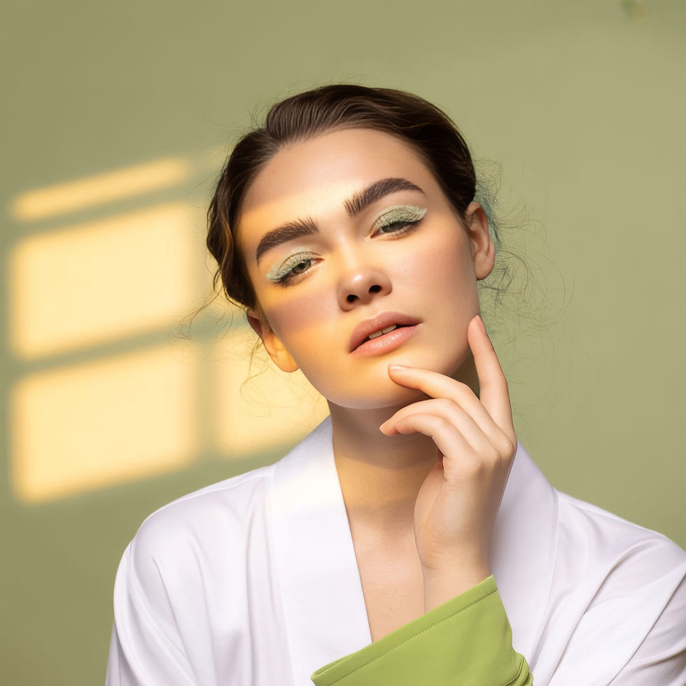 Retrato de mujer elegante
