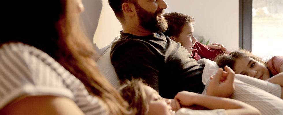 Family Relaxing Together