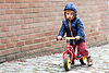 Toddler on his Tricycle