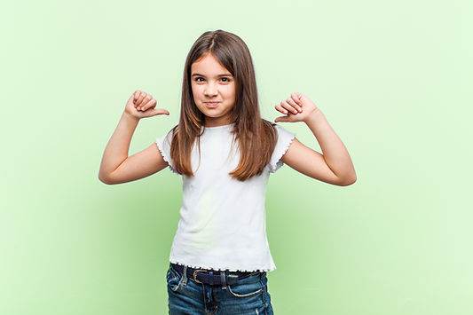 Confident Young Girl