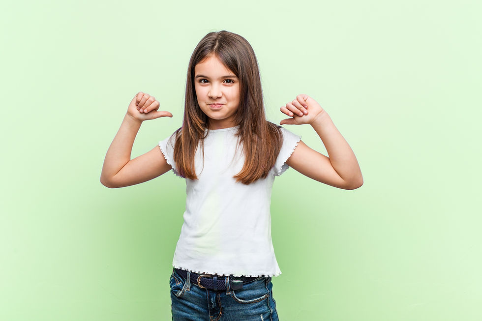 Confident Young Girl