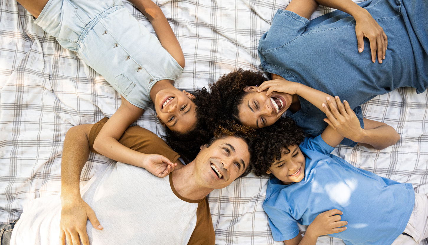 Familia con cobertura médica Salud Nacional AMBA