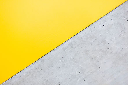 Yellow and Grey Wall