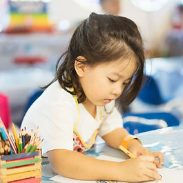 Young Kid Drawing