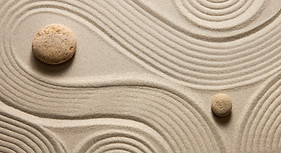 Zen-Garten-Sand