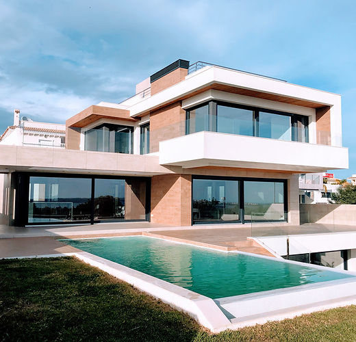 Casa con piscina