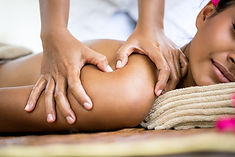 Massage-Therapie-Sitzung