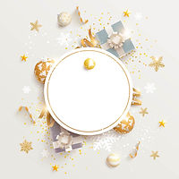 Fond festif pour les fêtes de fin d'année