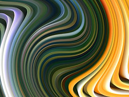 抽象的な湾曲した形状