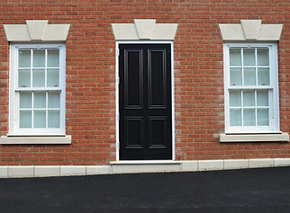 House with sash windows