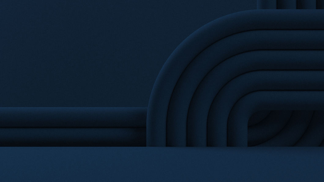 Abstract Blue Shapes