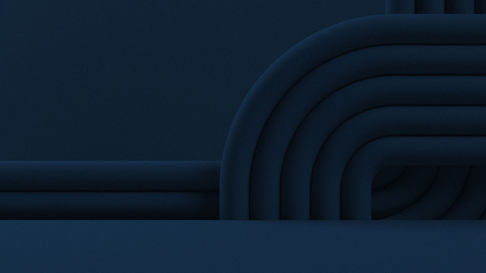 Abstract Blue Shapes