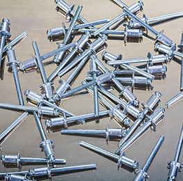 Metal rivets