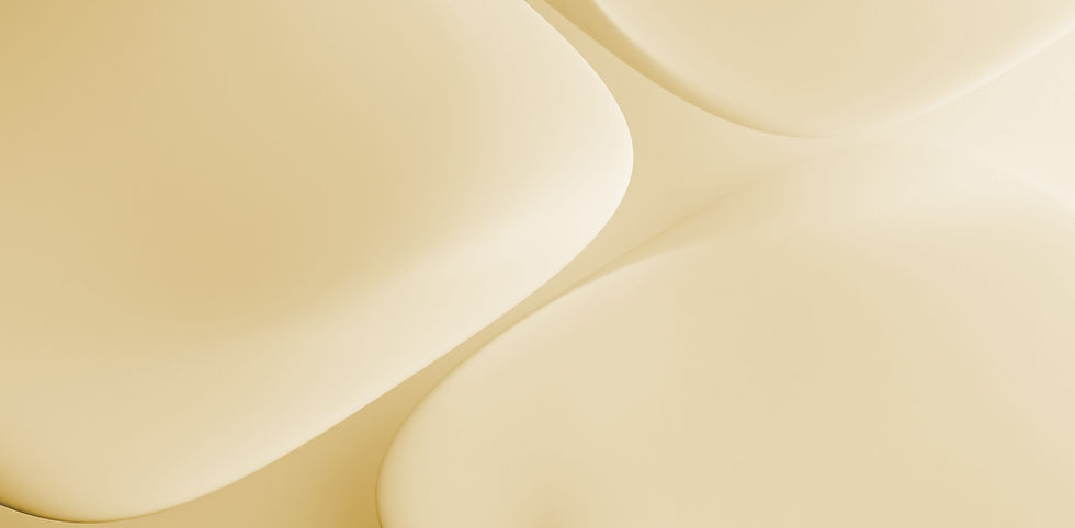 Abstract Cream Shapes