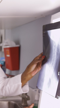 Doctors Reviewing X-Ray