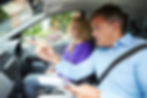 Teenage Girl Having Driving Lesson With Instructor