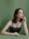 Woman Posing in Studio