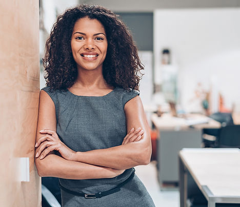Femme professionnelle confiante