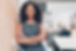 Jeune femme d'affaires
