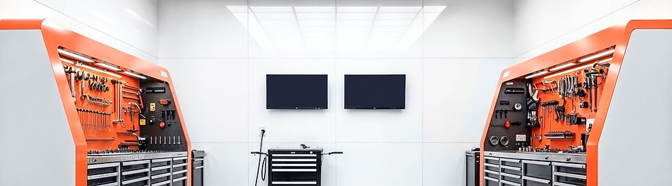 Taller de vehículos modernos