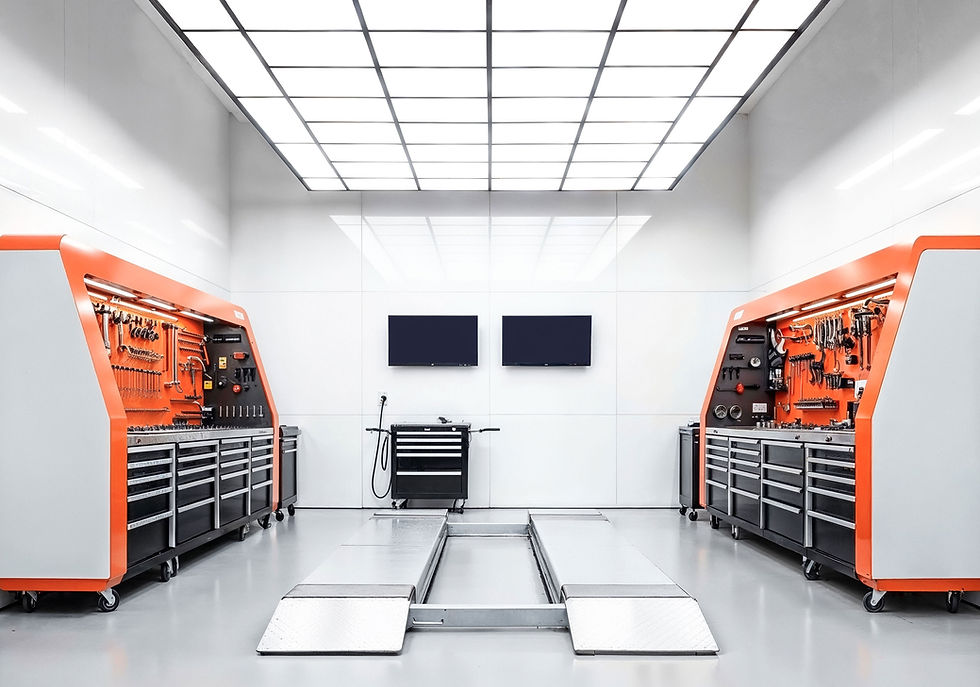 Modern Vehicle Workshop