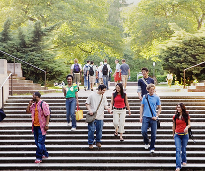 Students on Campus