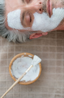 Did you know due to your male dominant hormones such as testosterone, your skin is up to 25% thicker than a woman's and has a higher collagen density. Your skin tends to produce more oil and have a thicker texture, which might be why you get that oily shine and the occasional congestion or breakouts.

Yes your skin might be more resilient and interestingly more hydrated than a woman's but you might not always take the best care of your largest organ leaving you open to premature skin ageing and damage and lets not forget about the harm caused by shaving.

So what can we do about this? Solution Dermalogica Facials for men!
