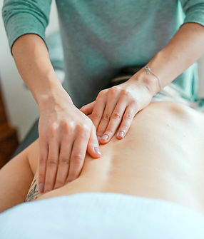 Massage-Therapie-Sitzung