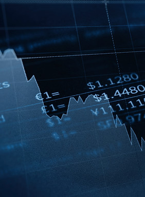 image of financial markets screen