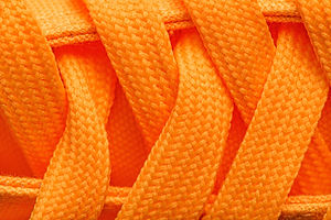 Orange Shoelaces