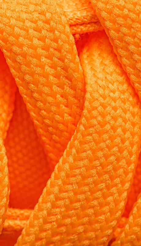 Orange Shoelaces