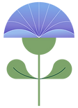 Illustration d'une fleur stylisée