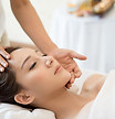 A woman getting spa treatment