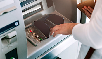 ATM keypad