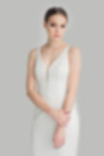 Elegant white wedding dress Miami