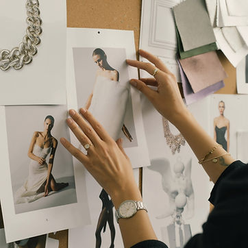 Painel de inspiração de moda
