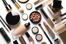 Different makeup products
